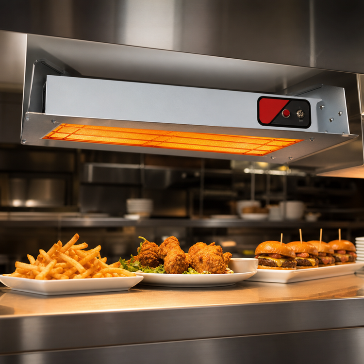 Product image #3 for Nemco 60-Inch Single Unlighted Infrared Strip Heater with Infinite Temperature Control, 240V