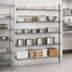 Thumbnail image #3 for Metro Super Adjustable Super Erecta 5-Shelf Chrome Plated Wire Add-On Shelving Unit, 60
