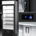 Thumbnail image #3 for Beverage-Air MarketMax IQ One-Section Reach-In Glass Door Merchandiser Refrigerator with Electronic Lock, Black, 25.97 Cu. Ft.