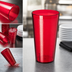 Thumbnail image #4 for Carlisle Stackable 24 oz Ruby SAN Tumbler