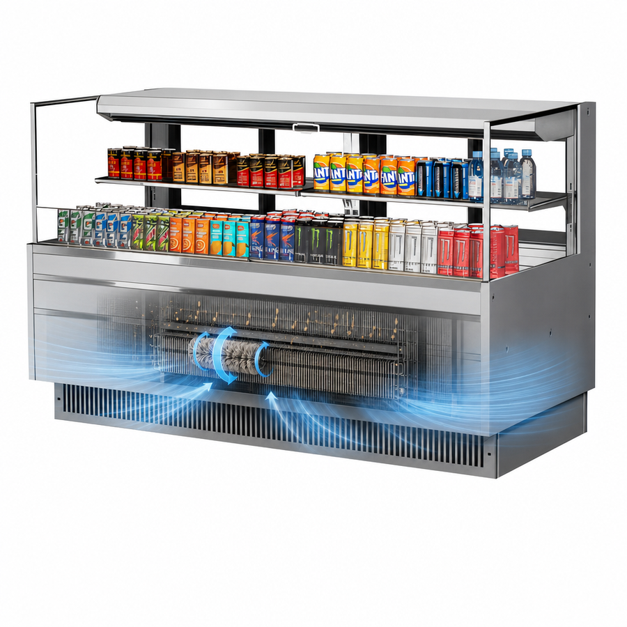 Self-Cleaning Condenser