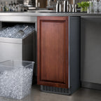 Thumbnail image #3 for Summit Commercial 15-Inch Panel-Ready Built-In/Freestanding Clear Ice Machine With Pump, 62 lb/Day