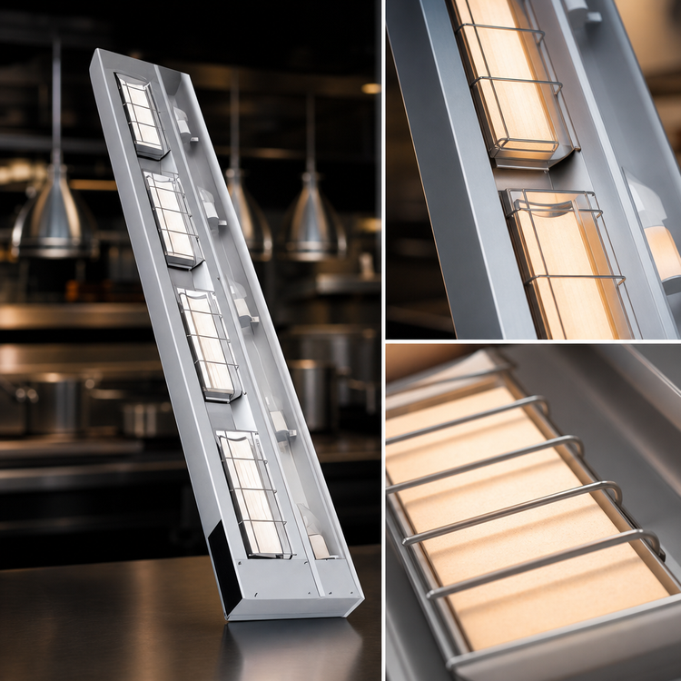 Product image #3 for Hatco Ultra-Glo 54-Inch Double Ceramic Tile Unlighted Infrared Foodwarmer with Aluminum Housing