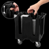 Thumbnail image #3 for Vollrath Traex Adjustable 2-Stack Dish Caddy for 11-1/2 to 12-1/2 Inch Round Plates and Bowls