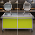 Thumbnail image #3 for Eagle Group Director's Choice DCS3-HFU-C 3-Well Mobile Electric Hot Food Table