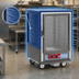 Thumbnail image #3 for Metro C5 3 Series Mobile Half-Height Heated Holding Cabinet with Clear Polycarbonate Door