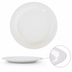 Thumbnail image #4 for Sierrus™ 10-1/2 Inch Round Narrow Rim Melamine Dinner Plate, White