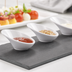 Thumbnail image #3 for American Metalcraft Angled Mini Melamine Serving Bowl, 1-1/2 oz., White