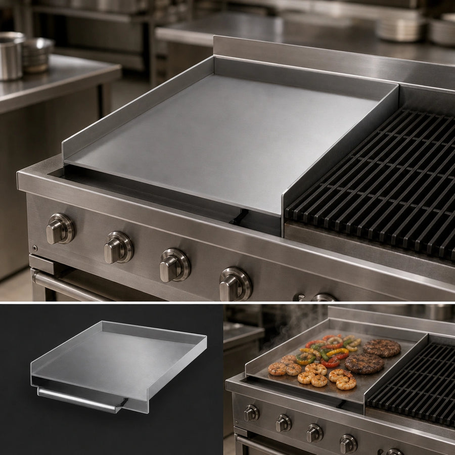 Charbroiler-to-Griddle Conversion