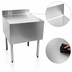 Thumbnail image #3 for CHOICE Stainless Steel Underbar Filler Board, 18-Inch x 19-Inch, Flat Top, 4-Inch Backsplash