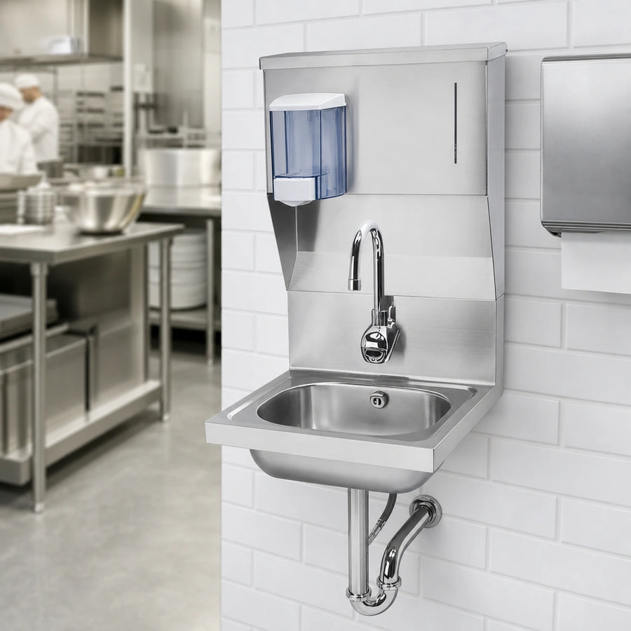 Wall-Mounted Hand Sink