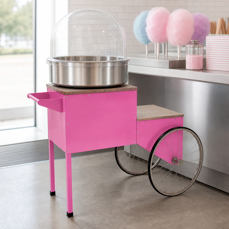 Product image #3 for Benchmark Cotton Candy Machine Trolley