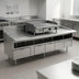 Thumbnail image #2 for La Rosa Refrigeration L-74114-26 114-Inch Four-Section Refrigerated Equipment Stand with Drawers