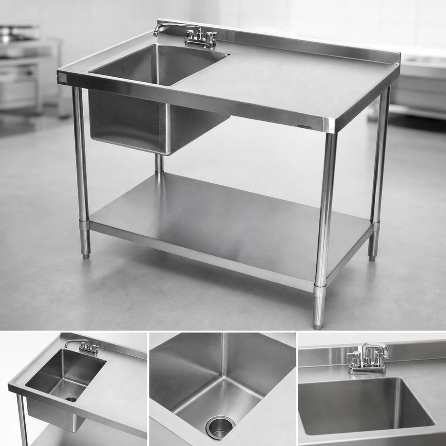 Left-Side Sink Bowl
