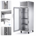 Thumbnail image #3 for True Spec Series Reach-In Heated Holding Cabinet, 1-Section, Locking Glass Door, Stainless Steel