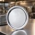 Thumbnail image #3 for Royal Touch 10-Inch Round Heavy-Duty Stainless Steel Serving Tray