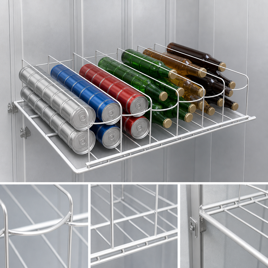 Organizer Shelf With Tracks