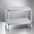 Thumbnail image #3 for New Age 42-Inch Wide Modular Aluminum Equipment Stand with 2 Adjustable Solid Shelves