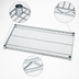 Thumbnail image #3 for Quantum 36-Inch W x 12-Inch D 304 Stainless Steel Wire Shelf, 600-800 lb Capacity