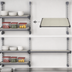 Thumbnail image #3 for Cambro Camshelving Elevation Wall-Mounted Solid Add-On Shelf Kit, 21 x 42 Inches