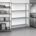 Thumbnail image #3 for EAGLEbrite 4-Tier Add-On Wire Shelving Unit, 30 x 24 x 74 Inches, Zinc Finish