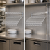 Thumbnail image #3 for Eagle Group Stand-Outs 48-Inch White Epoxy Wire Angled Shelf with Hanger Rails