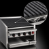 Thumbnail image #3 for Magikitch'n 36-Inch Countertop Gas Radiant Charbroiler with Free-Floating Round Rod Top Grate