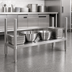 Thumbnail image #3 for 78-Inch Stainless Steel Dishtable Undershelf