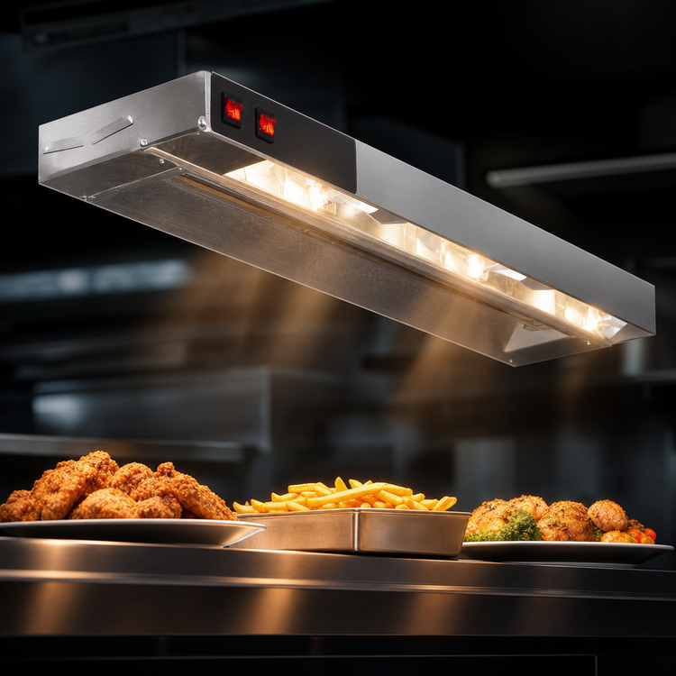 Product image #3 for Eagle RedHots 60-Inch Single Lighted Strip Heat Lamp with Remote, 120V