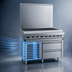 Thumbnail image #3 for Titan Fire & Ice JFLH-04S-T-72 72-Inch Self-Contained Freezer Base with 4 Drawers