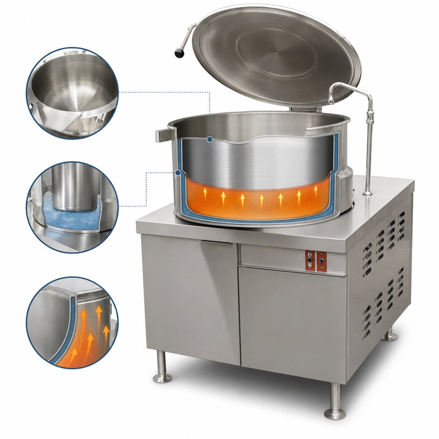 2/3 Steam Jacketed