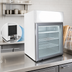 Thumbnail image #3 for Excellence Commercial Products Countertop Ice Cream Freezer Merchandiser, 1.9 Cu. Ft., Rear-Mounted Self-Contained Refrigeration, White