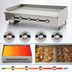 Thumbnail image #3 for Comstock-Castle CCTG3148-1 48-Inch Countertop Gas Griddle with Thermostat Controls