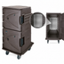 Thumbnail image #4 for Cambro Camtherm Tall Profile Electric Full-Size Sheet Pan Hot Holding Cabinet Cart, Double Door, Granite Sand