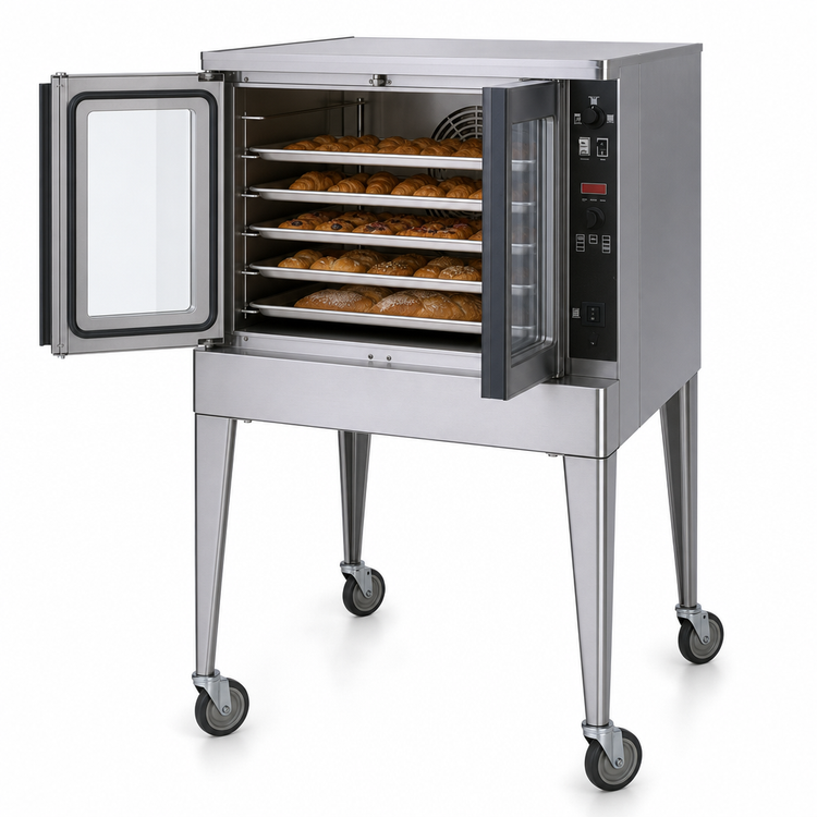 Product image #3 for Blodgett Premium Series MARK V-100 Single-Deck Full-Size Standard-Depth Electric Convection Oven