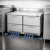 Thumbnail image #3 for Turbo Air PRO Series Two-Section Undercounter Drawer Refrigerator, 4 Drawers, 60-1/4 Inch, Front Breathing