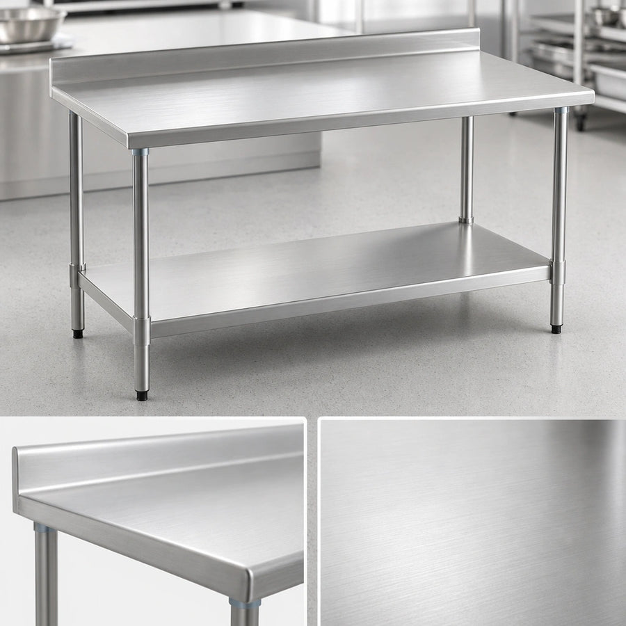 16 Gauge 300 Series Stainless Steel Top