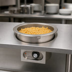Thumbnail image #3 for Eagle Group 11QDI-120D 11-Quart Round Drop-In Food Warmer with Drain, Wet or Dry Operation, Stainless Steel, Infinite Control
