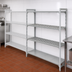 Thumbnail image #4 for Cambro Camshelving Premium 4-Tier Vented/Solid Stationary Add-On Polymer Shelving Unit, 18 x 72 x 84 Inches