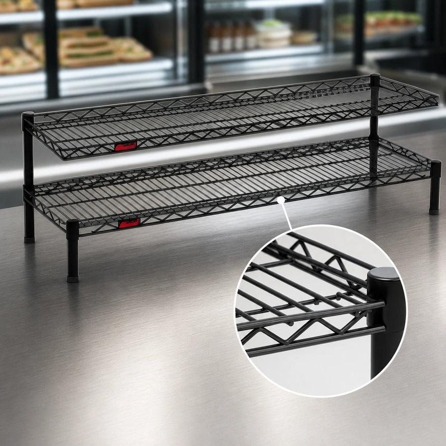 Patented QuadTruss Bottom Shelf