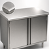Thumbnail image #3 for Eagle Spec-Master 48 in. x 24 in. Enclosed Base Work Table with Hinged Doors and Stainless Steel Top