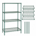 Thumbnail image #3 for Quantum 4-Shelf Wire Shelving Starter Kit, 30