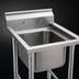 Thumbnail image #3 for Eagle Group 414 Series 1-Compartment Stainless Steel Commercial Sink with 24
