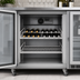 Thumbnail image #3 for Beverage-Air Flat White Epoxy-Coated 12-Bottle Wine Rack for MMR/MMRR72