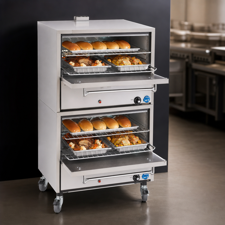 Product image #3 for Comstock-Castle Double-Stack Gas Deck Bake Oven, 31-Inch Frame
