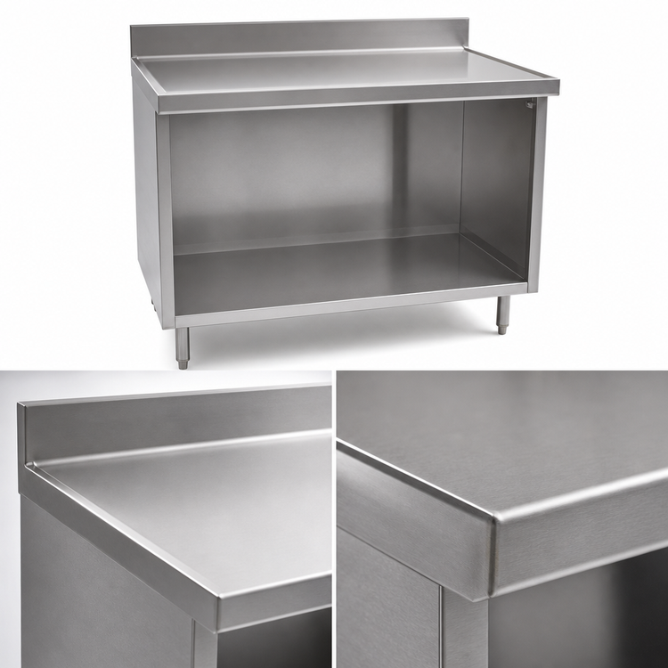 Product image #3 for Eagle Spec-Master Marine Counter Edge Open Front Cabinet Base Work Table, 120 x 30 Inches
