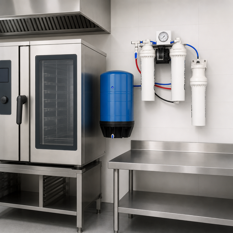 Product image #3 for Alto-Shaam Opti-Pure 16-Gallon Wall-Mount Reverse Osmosis System for Combitherm Ovens