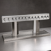 Thumbnail image #3 for Glastender 2-Column Countertop Tee Draft Dispensing Tower, 12 Faucets, Glycol-Cooled, Stainless Steel