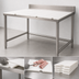 Thumbnail image #3 for 120-Inch Boning Table with Poly Top, Stainless Steel Tubular Base, and Removable Polymer Boards