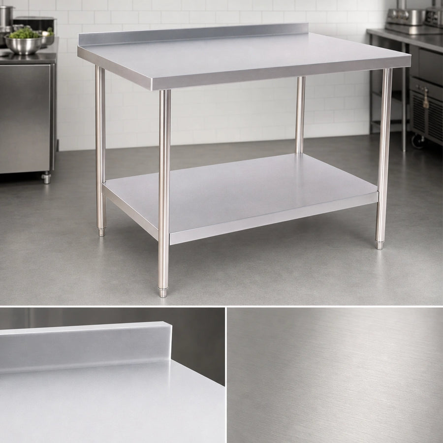 16-Gauge Stainless Steel Top